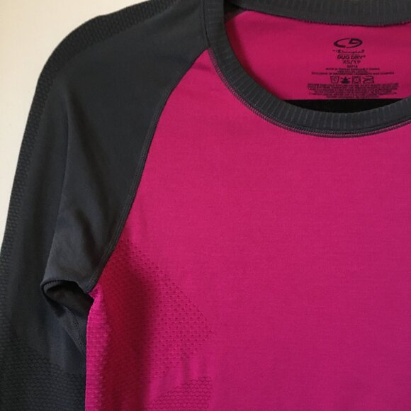 Retro Two Colour Raglan Sleeve Athletic Top - Picture 4 of 13